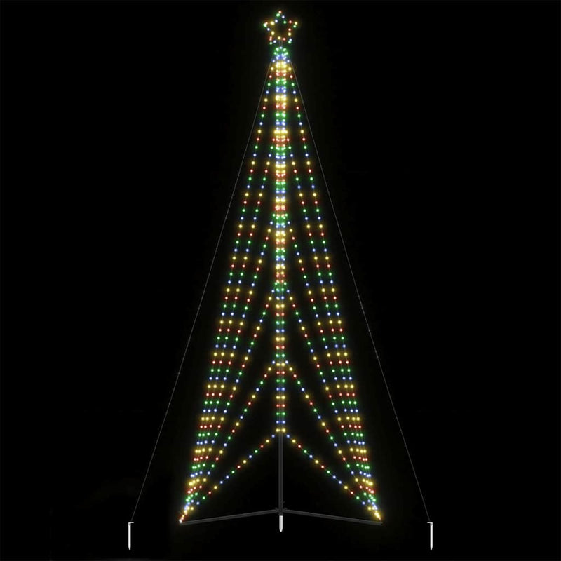 Load image into Gallery viewer, Vidaxl led-kerstboom 861 leds kleurrijk 478 cm
