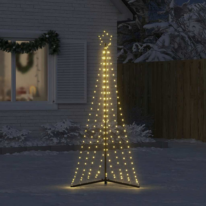 Afbeelding laden in galerijviewer, Vidaxl led-kerstboom 339 leds warm wit 187 cm