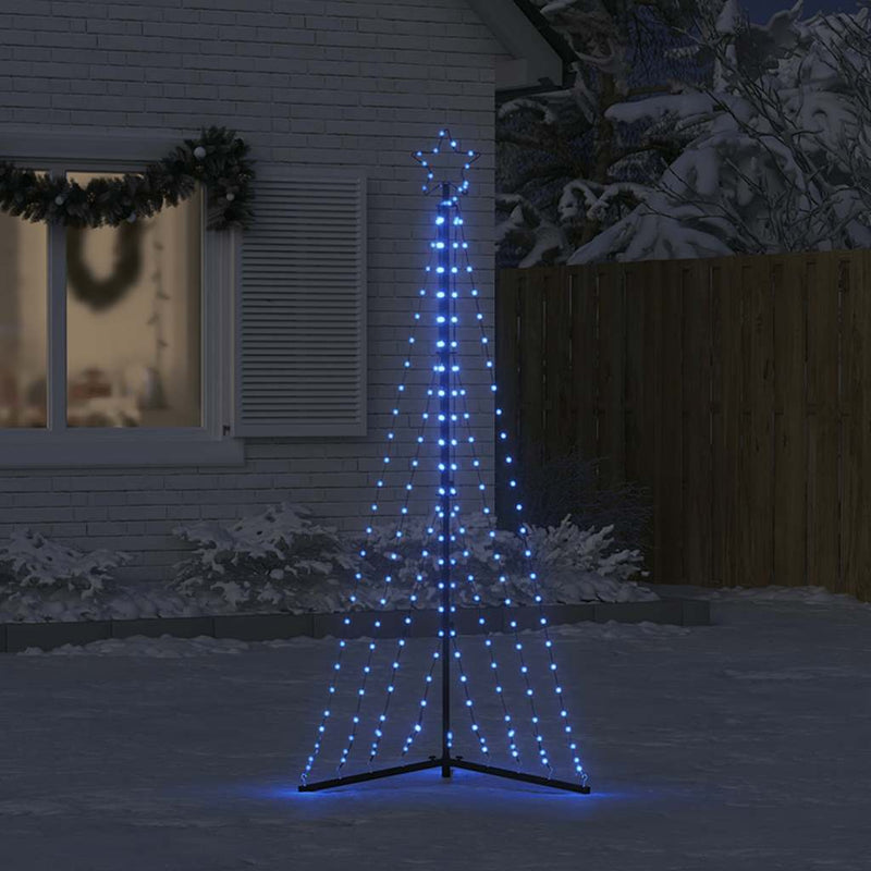 Afbeelding laden in galerijviewer, Vidaxl led-kerstboom 339 leds 187 cm blauw