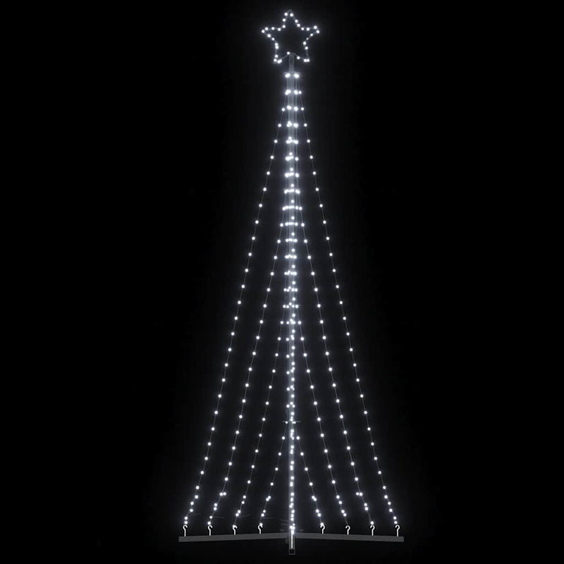 Load image into Gallery viewer, Vidaxl led-kerstboom 447 leds koud wit 250 cm