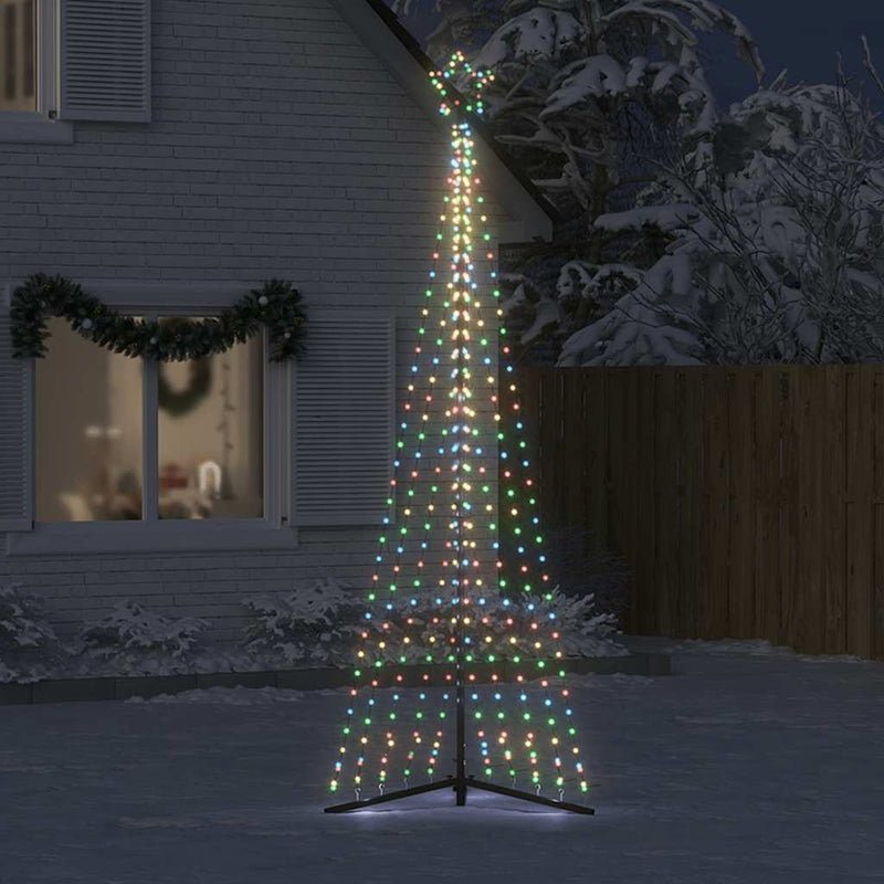 Load image into Gallery viewer, Vidaxl led-kerstboom 495 leds kleurrijk 300,5 cm