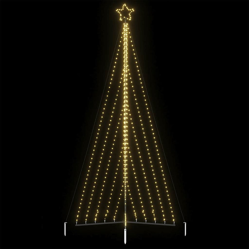 Load image into Gallery viewer, Vidaxl led-kerstboom 570 leds warm wit 399 cm