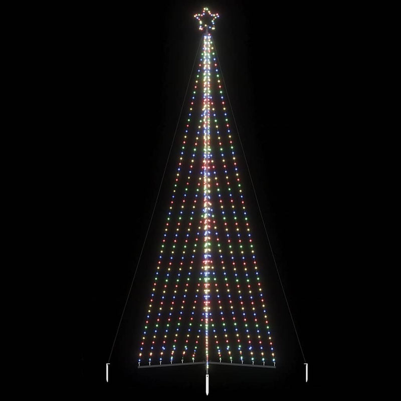Load image into Gallery viewer, Vidaxl led-kerstboom 789 leds kleurrijk 476 cm