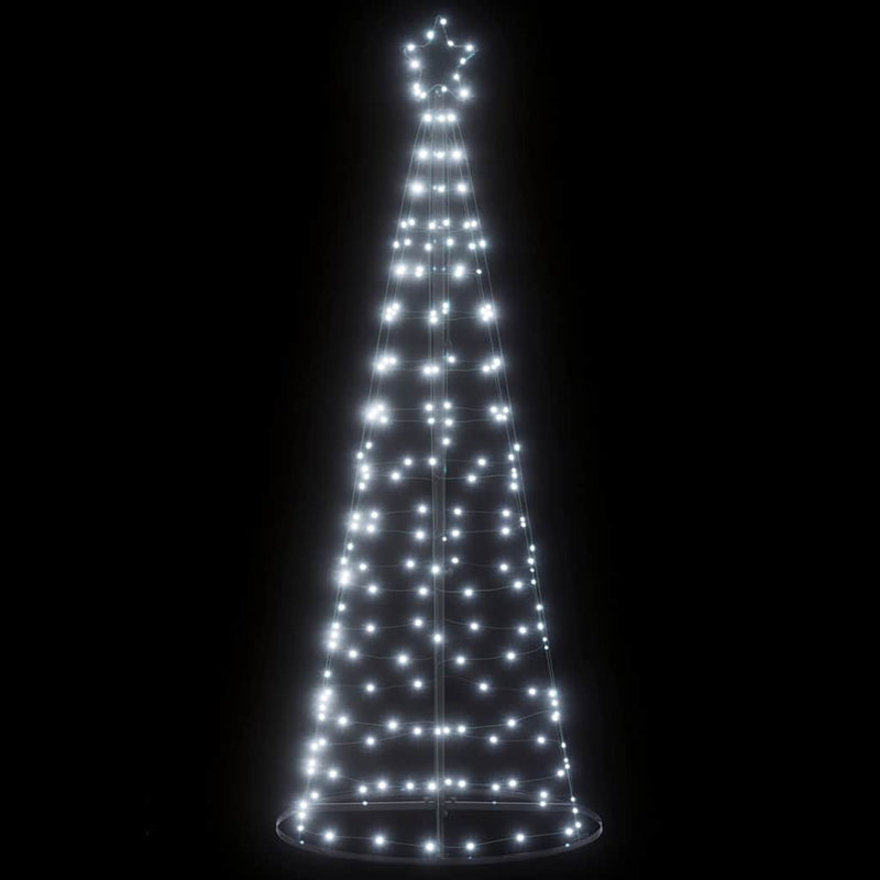 Load image into Gallery viewer, Vidaxl led-kerstboom 200 leds koud wit 180 cm