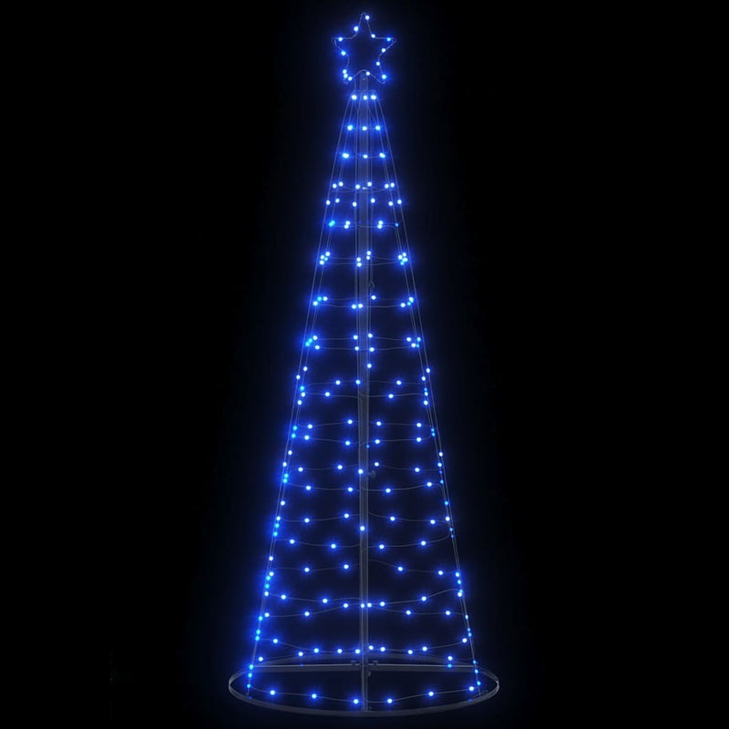 Afbeelding laden in galerijviewer, Vidaxl led-kerstboom 200 leds 180 cm blauw