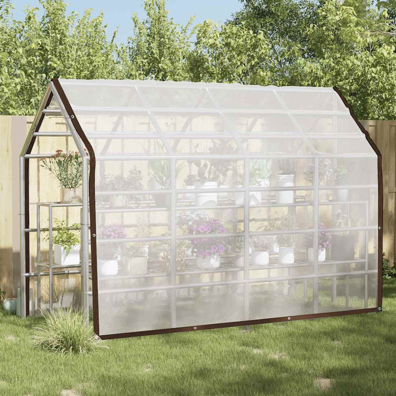 Load image into Gallery viewer, Vidaxl plantenafdekking met zeilringen 3x5 m polyethyleen
