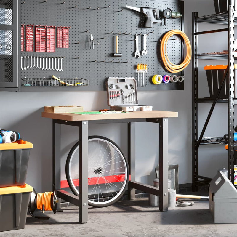 Load image into Gallery viewer, VidaXL Werkbank 100x(55-60)x83 cm massief beukenhout