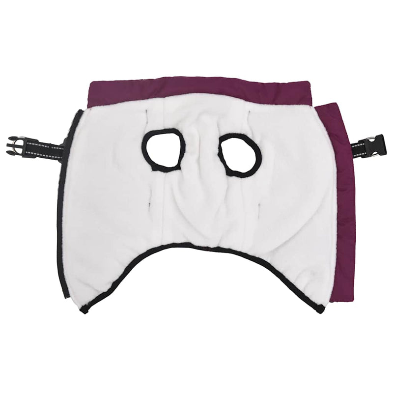 Load image into Gallery viewer, Vidaxl hondenjas met harnas waterdicht reflecterend paars l36