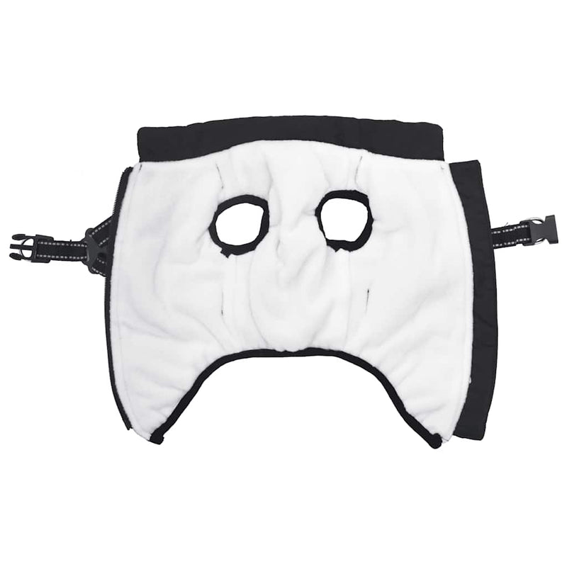 Load image into Gallery viewer, Vidaxl hondenjas met harnas waterdicht reflecterend zwart l32