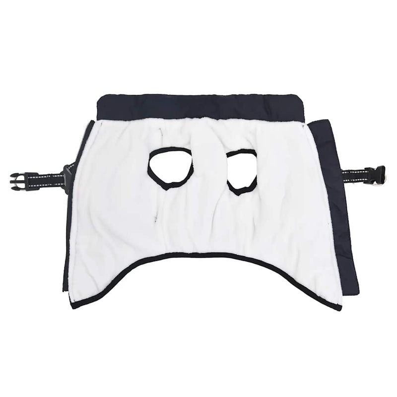 Load image into Gallery viewer, Vidaxl hondenjas met harnas waterdicht reflecterend marineblauw l28