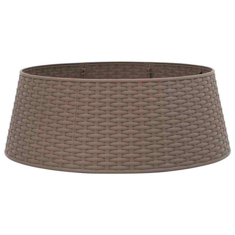 Load image into Gallery viewer, Vidaxl kerstboomrok ø65x23 cm kunststof bruin