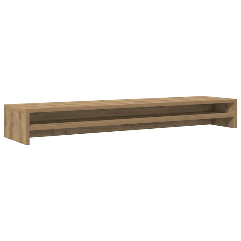Load image into Gallery viewer, Vidaxl monitorstandaard artisan eikenhout 100x24x13 cm