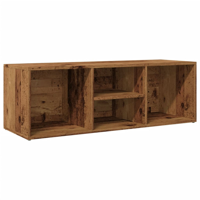 Load image into Gallery viewer, Vidaxl schoenenopbergbank 105x35x35 cm bewerkt hout oud houtkleurig