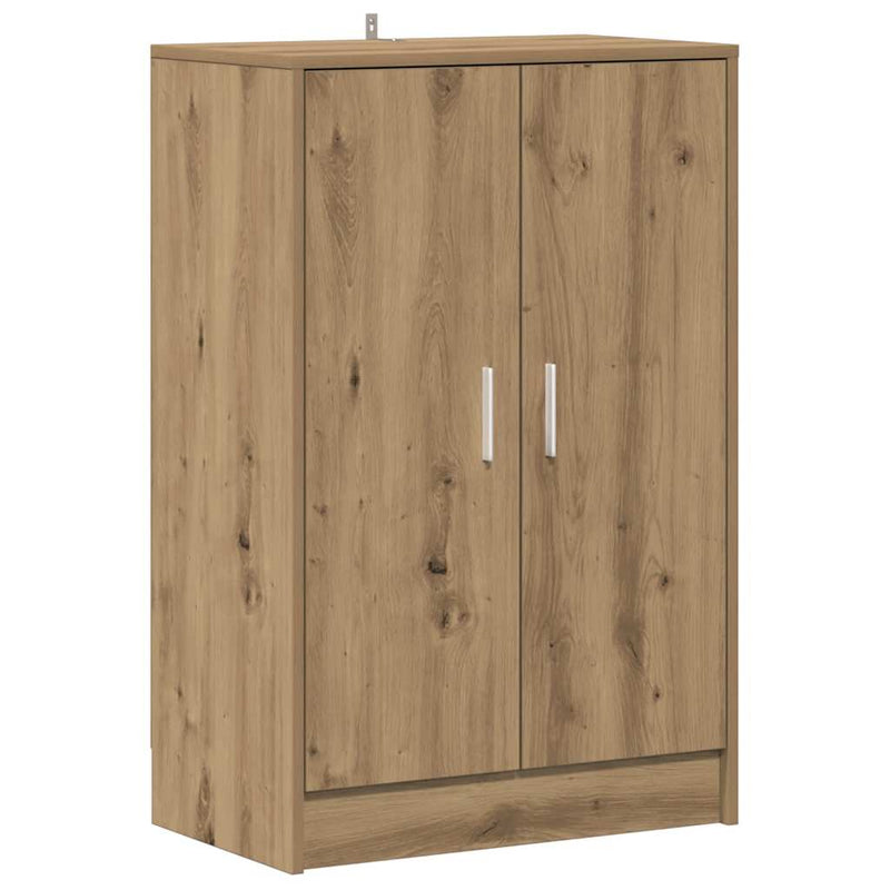 Load image into Gallery viewer, Vidaxl schoenenkast 60x35x92 cm bewerkt hout artisanaal eikenkleur