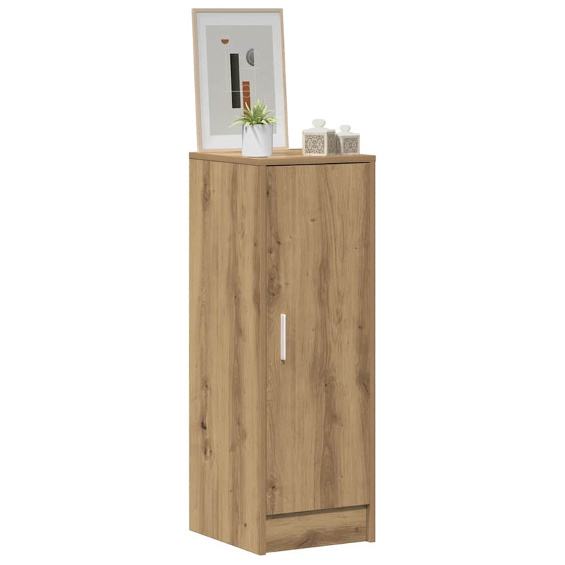 Load image into Gallery viewer, Vidaxl schoenenkast 32x35x92 cm bewerkt hout artisanaal eikenkleur
