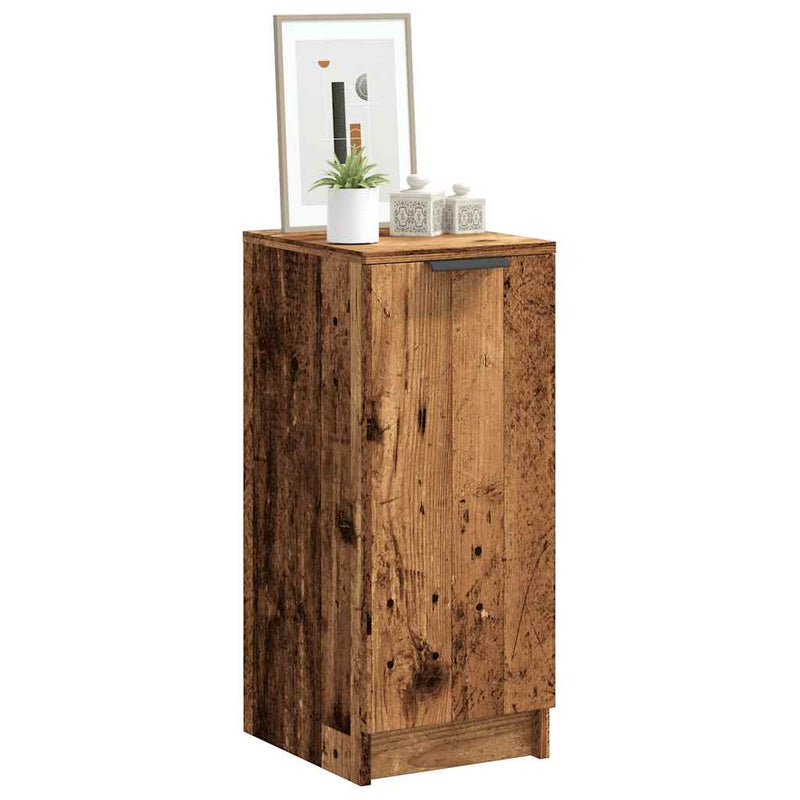 Load image into Gallery viewer, Vidaxl schoenenkast 29,5x35x70 cm bewerkt hout oud houtkleurig