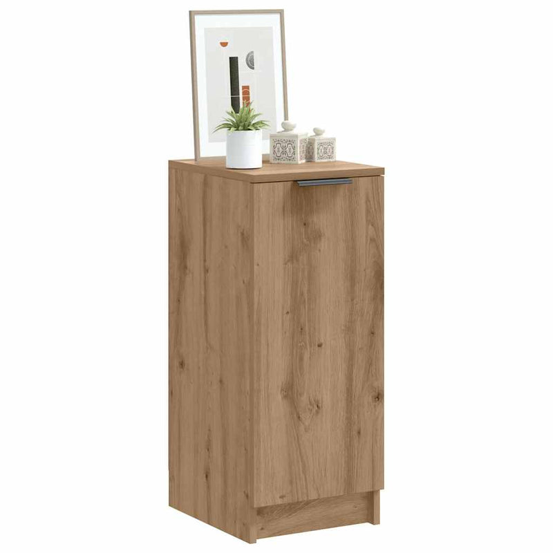 Load image into Gallery viewer, Vidaxl schoenenkast 29,5x35x70 cm bewerkt hout artisanaal eikenkleur