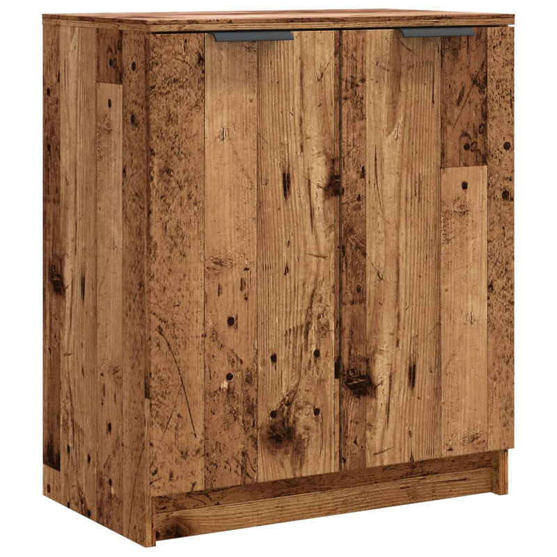 Load image into Gallery viewer, Vidaxl schoenenkast 59x35x70 cm bewerkt hout oud houtkleurig