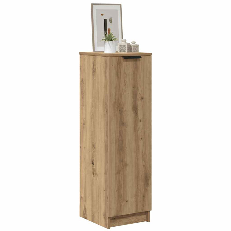 Load image into Gallery viewer, Vidaxl schoenenkast 29,5x35x100,5 cm bewerkt hout artisanaal eiken