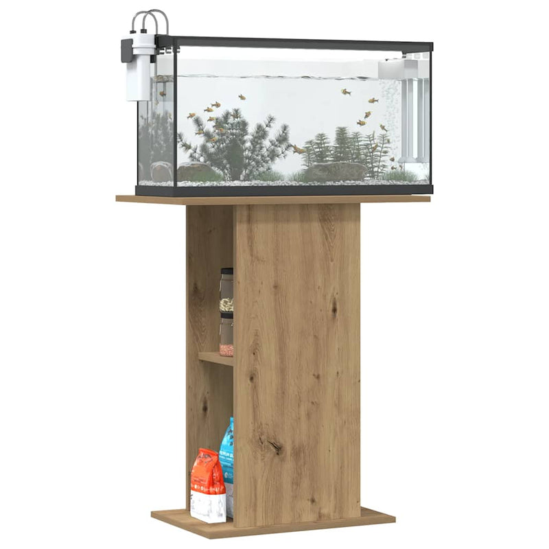 Load image into Gallery viewer, Vidaxl aquariumstandaard artisan eikenhout 36x60,5x72,5 cm