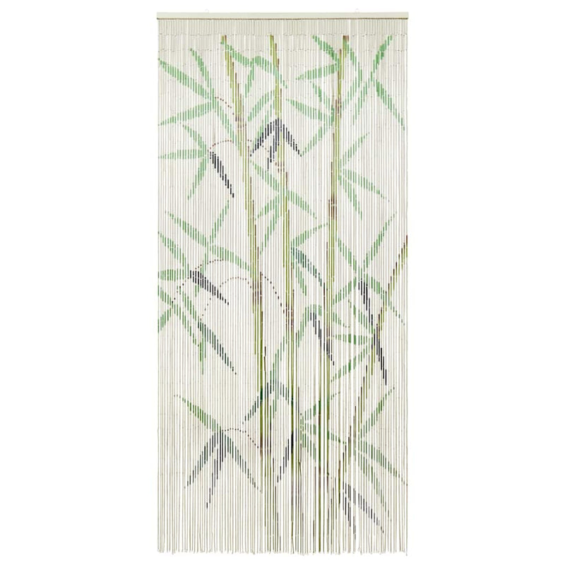 Load image into Gallery viewer, Vidaxl insectengordijn bamboe print 90x220 cm bamboe