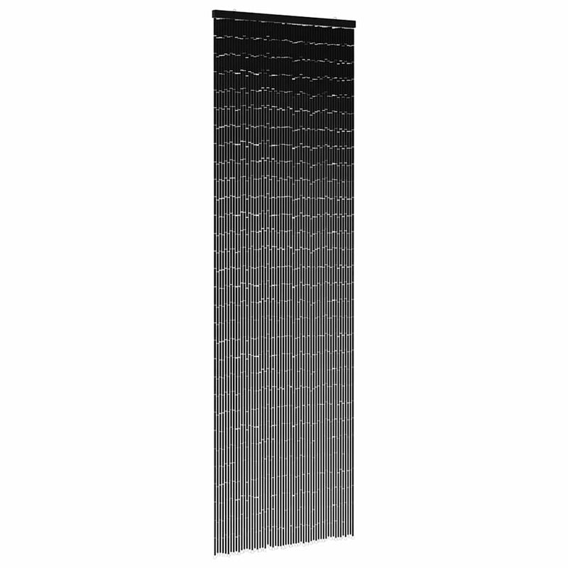 Load image into Gallery viewer, Vidaxl insectengordijn 56x185 cm bamboe donkergrijs
