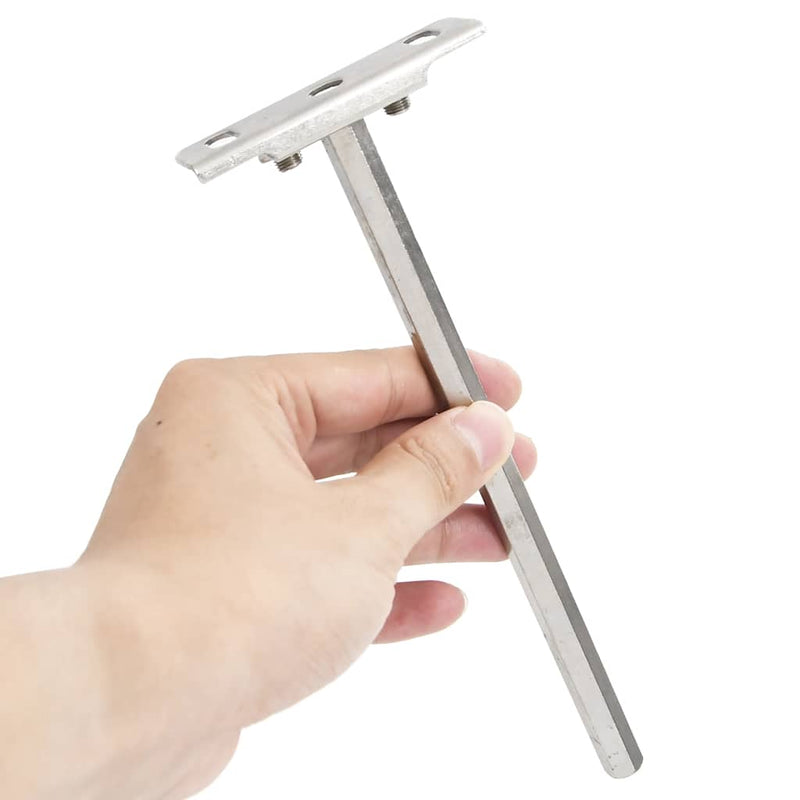 Load image into Gallery viewer, Vidaxl zwevende plankdragers 12st onzichtbaar ø12x200 mm koolstofstaal