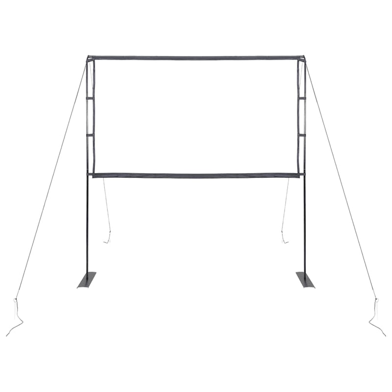 Load image into Gallery viewer, Vidaxl projectiescherm met standaards 90 inch 16:9