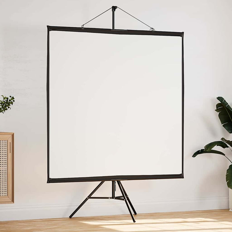 Load image into Gallery viewer, Vidaxl projectiescherm met statief 81 inch 1:1