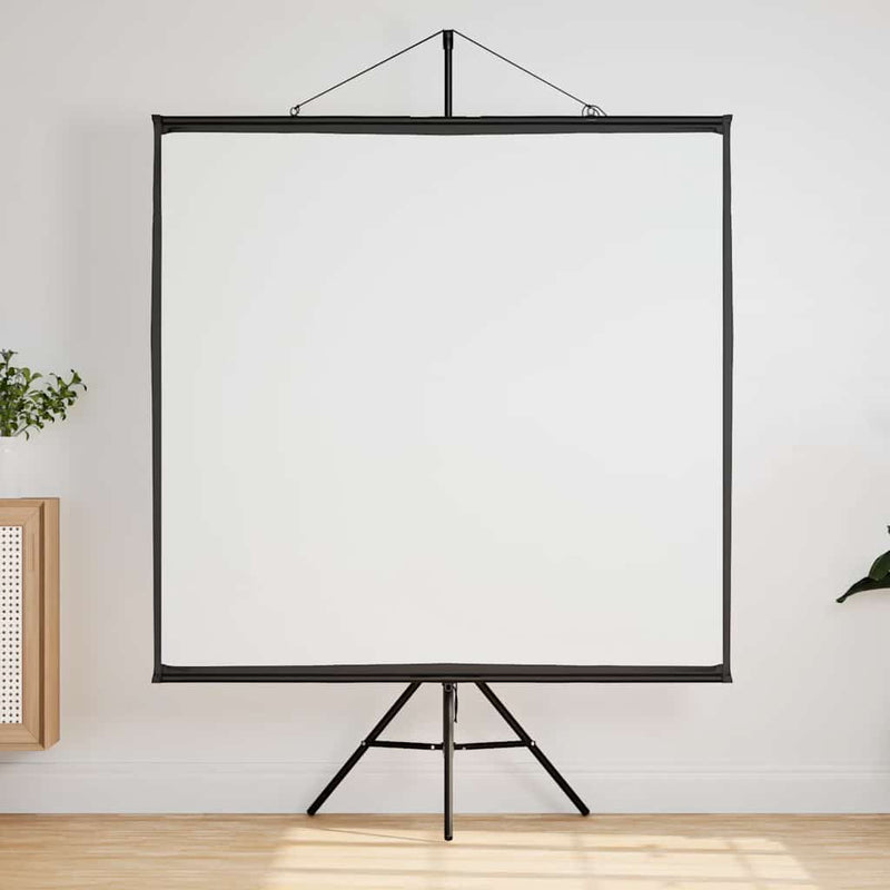 Load image into Gallery viewer, Vidaxl projectiescherm met statief 81 inch 1:1