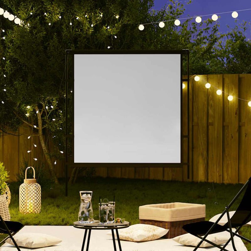 Load image into Gallery viewer, Vidaxl projectiescherm met statieven 89 inch 1:1