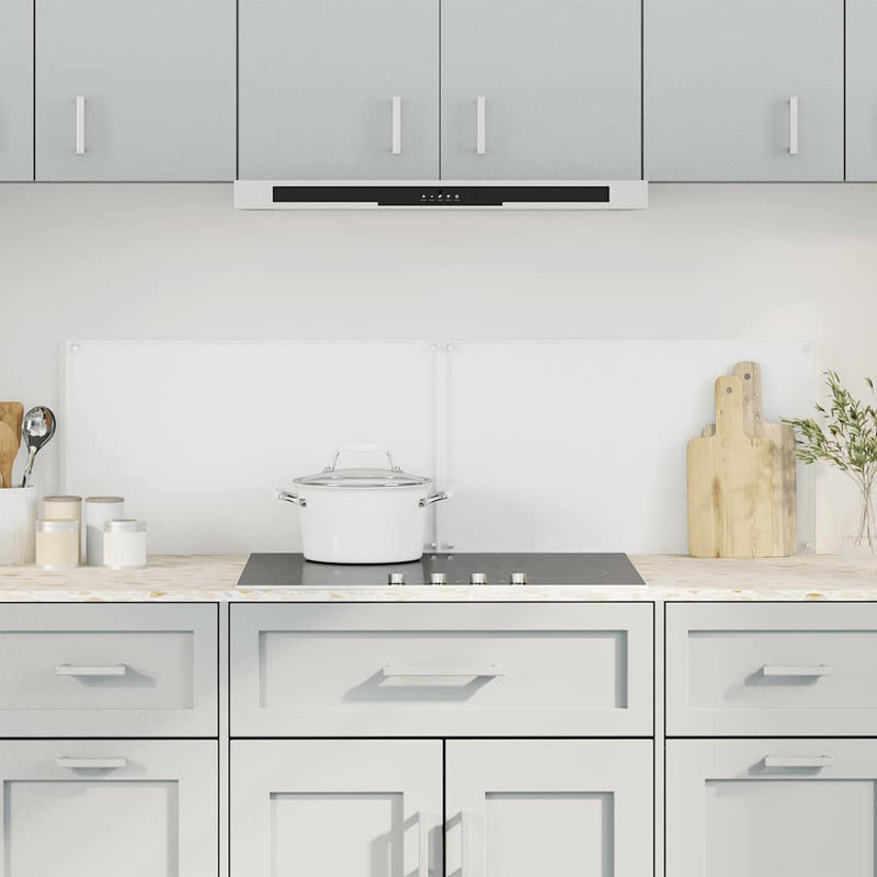 Load image into Gallery viewer, VidaXL Spatschermen keuken 2 st 70x60 cm gehard glas transparant