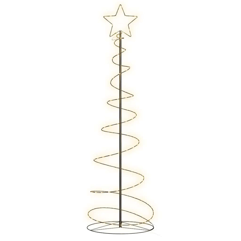 Load image into Gallery viewer, Vidaxl led-kerstboom 120 leds warm wit 180 cm