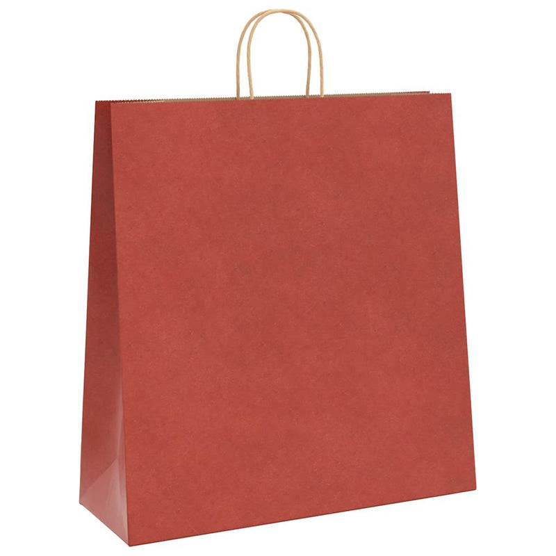 Load image into Gallery viewer, Vidaxl papieren zakken 250 st met hengsels 45x17x48 cm rood