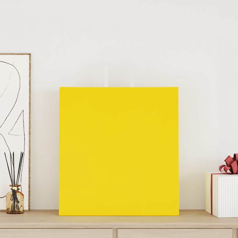 Load image into Gallery viewer, Vidaxl papieren zakken 250 st met hengsels 45x17x48 cm geel