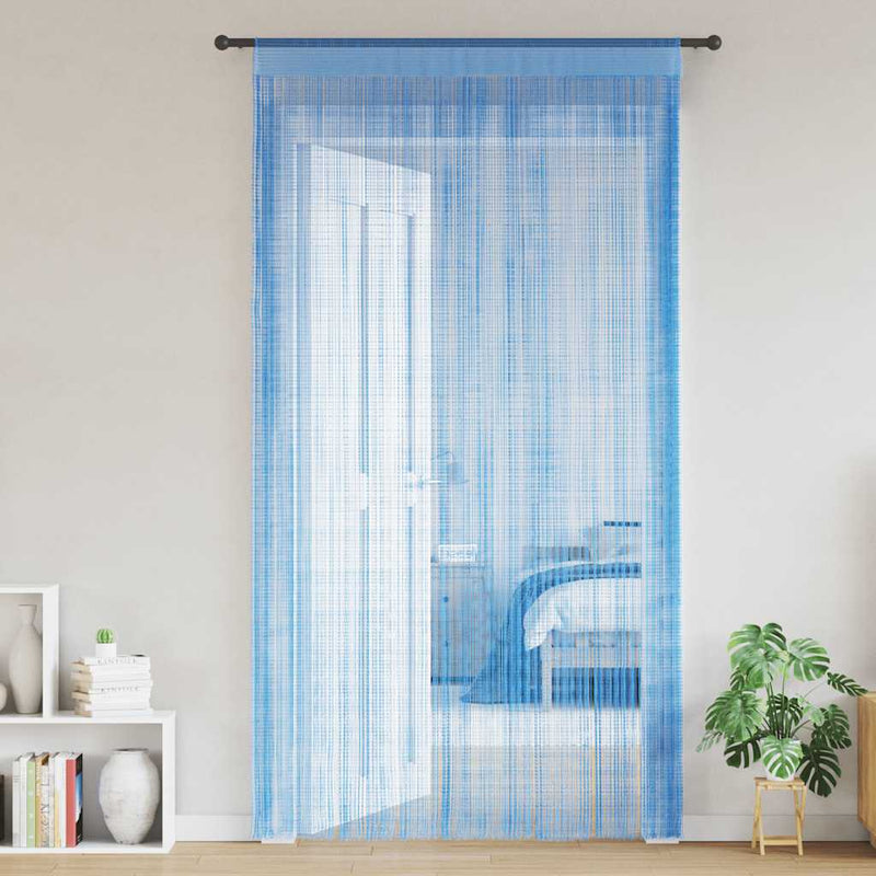 Load image into Gallery viewer, Vidaxl koordgordijnen 2 st 100x250 cm lichtblauw