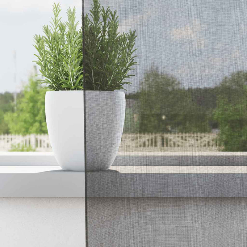 Load image into Gallery viewer, Vidaxl gordijnen voile met doorvoertules 2 st 140x300 cm donkergrijs