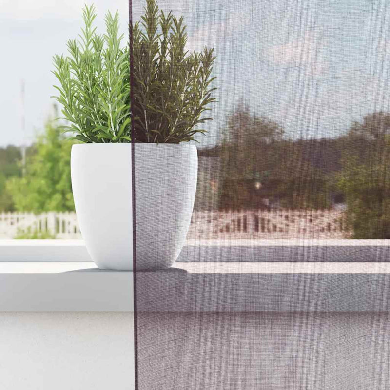 Load image into Gallery viewer, Vidaxl gordijnen voile met doorvoertules 2 st 140x225 cm paars