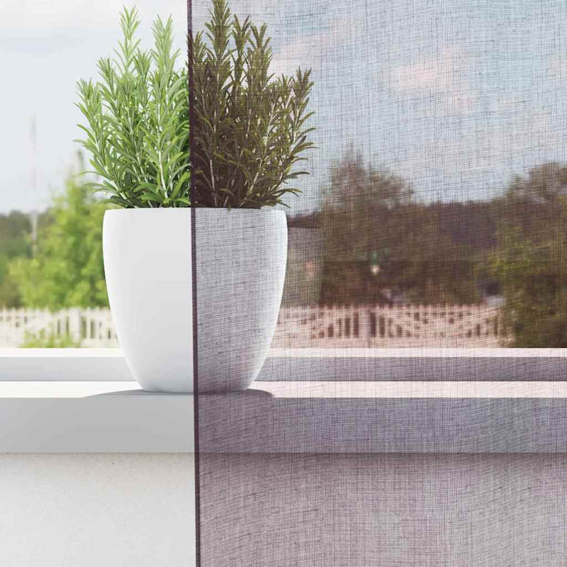 Load image into Gallery viewer, Vidaxl gordijnen voile met doorvoertules 2 st 140x300 cm paars