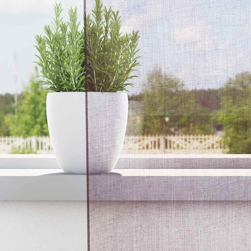 Load image into Gallery viewer, Vidaxl gordijnen voile met roedezakken 2 st paars