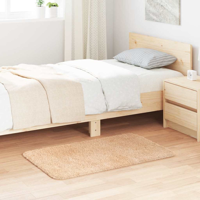 Load image into Gallery viewer, Vidaxl hoogpolig vloerkleed navarra 60x100 cm polyester beige
