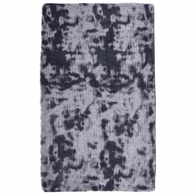 Load image into Gallery viewer, Vidaxl hoogpolig vloerkleed navarra 80x150 cm polyester donkergrijs