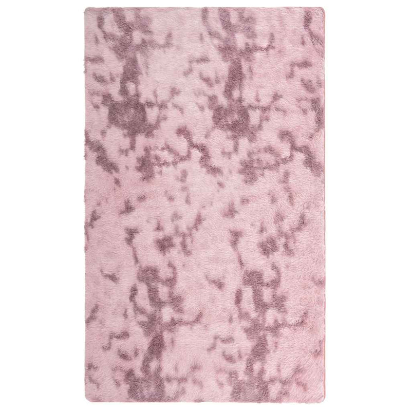 Load image into Gallery viewer, Vidaxl hoogpolig vloerkleed navarra 80x150 cm polyester stoffig roze