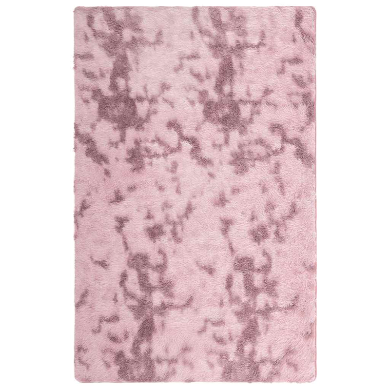 Load image into Gallery viewer, Vidaxl hoogpolig vloerkleed navarra 130x200 cm polyester stoffig roze