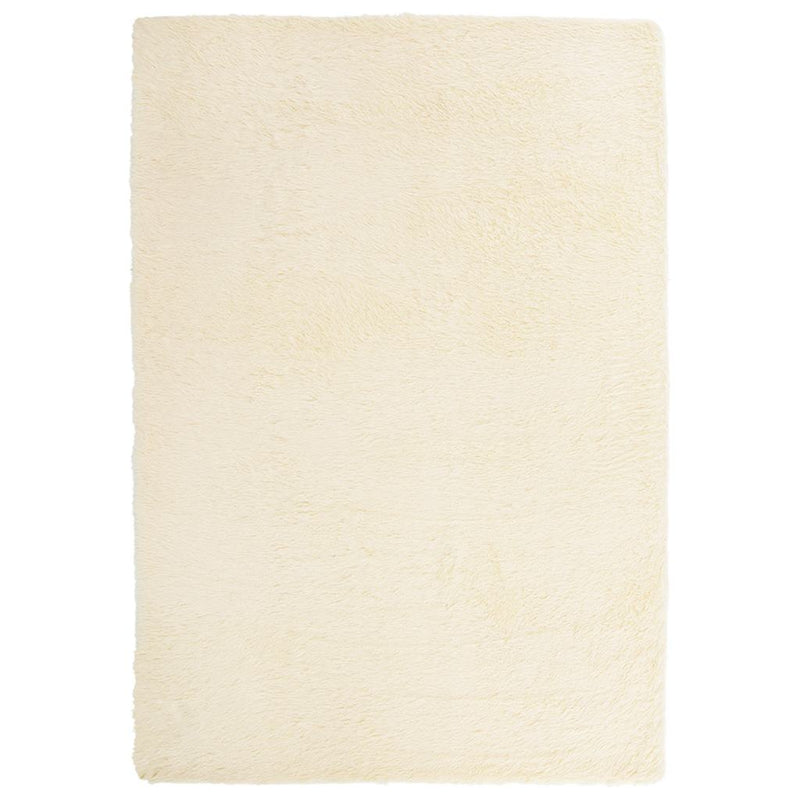 Load image into Gallery viewer, Vidaxl hoogpolig vloerkleed navarra 160x230 cm polyester crèmekleurig