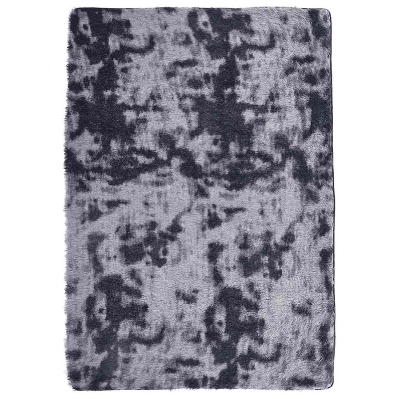 Load image into Gallery viewer, Vidaxl hoogpolig vloerkleed navarra 160x230 cm polyester donkergrijs