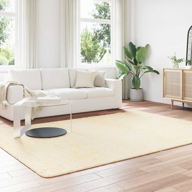 Load image into Gallery viewer, Vidaxl hoogpolig vloerkleed navarra 200x290 cm polyester crèmekleurig