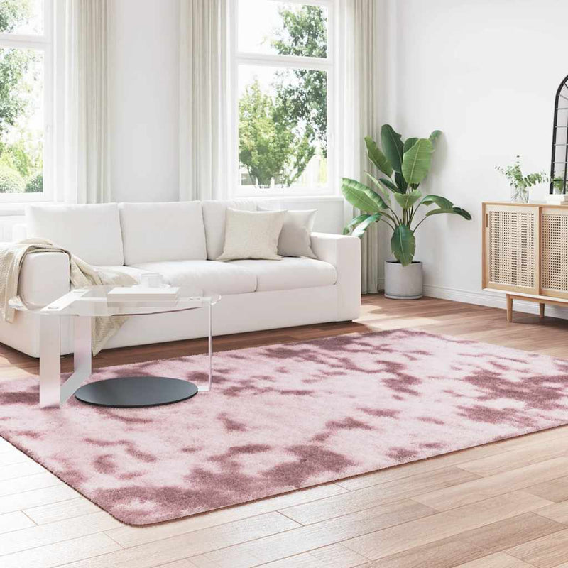 Load image into Gallery viewer, Vidaxl hoogpolig vloerkleed navarra 200x290 cm polyester stoffig roze