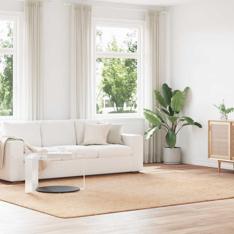 Load image into Gallery viewer, Vidaxl hoogpolig vloerkleed navarra 240x340 cm polyester beige