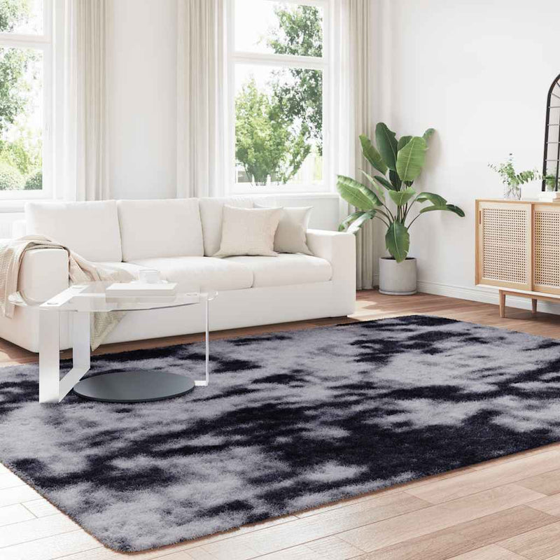 Load image into Gallery viewer, Vidaxl hoogpolig vloerkleed navarra 240x340 cm polyester donkergrijs